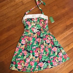 Lilly Pulitzer halter dress- new with tags!